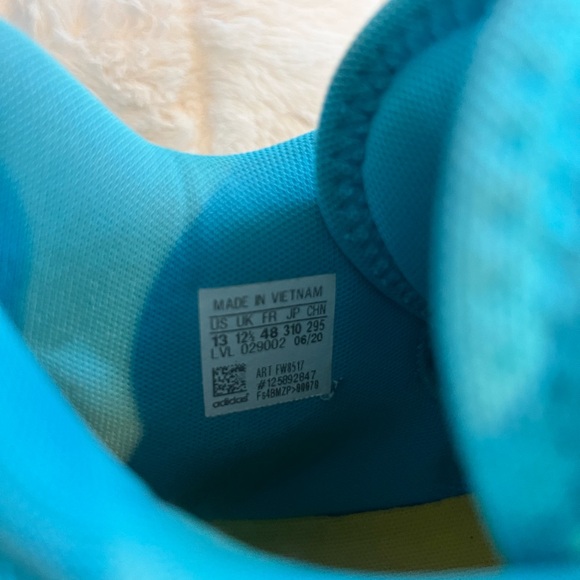 Adidas D.O.N. Issue #2 Crayola Signal Cyan Basketball Sneakers main image 5